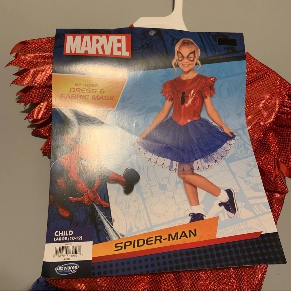 NWT. MARVEL Spider-Man Superhero Kids Costume